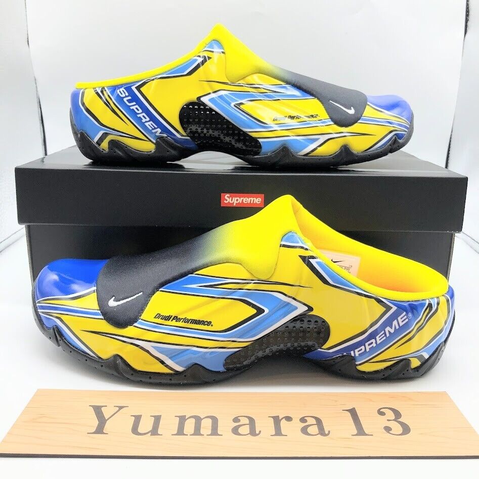 Supreme × Nike Clogposite SP FW24 Black Red Yellow 3colors Supreme × Nike Clogposite SP FW24 Black Red Yellow 3colors