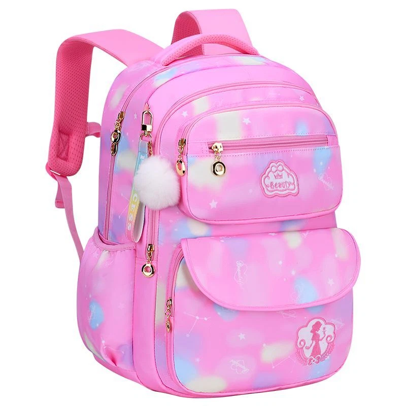 Girl Backpack School Bag Children Satchel Kid Book Supply Pink Student Outdoor