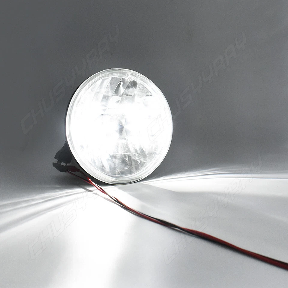 Faros LED redondos de 7 pulgadas alto/bajo para camioneta Chevy 47-1957 C20/30 61-1974 Foto 4 de 4