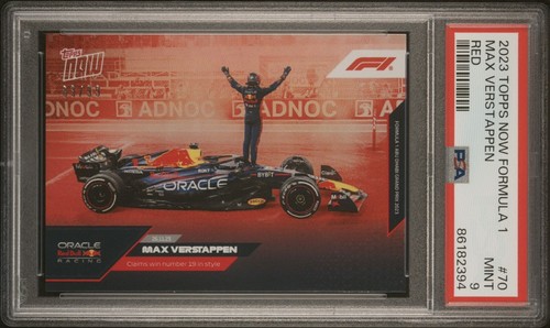 Max Verstappen #70 2023 Topps Now Formula 1 card