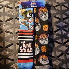 Mens Space Jam A New Legacy Socks 2 Pairs NWT