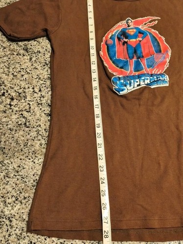 Vintage Superman The Movie T-Shirt. Large Christopher Reeves! 1978 DC Comics - Picture 9 of 12