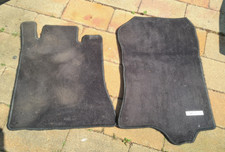 Mercedes SL R129 Velours Fußmatten Schwarz Rechts + Links original Mercedes SL R129 Velours Fußmatten Schwarz Rechts + Links original