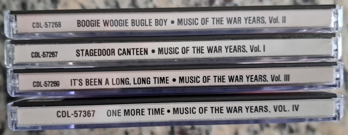 Music of The War Years Vol 1-4 SET CD LOT ~ CDL57267