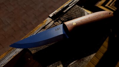 Bushcraft knife ''Amber wolf'' hand made by Amber Bushcraft Tools