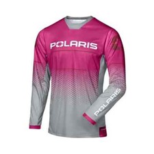 Polaris Youth Throttle Jersey, Pink/Gray | 28...