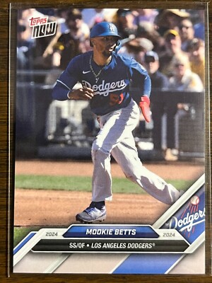 2024 Topps Now #OD-272 Mookie Betts Los Angeles Dodgers