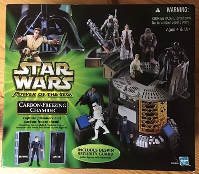 Star Wars - Power Of The Jedi 2001 - Carbon-Freezing Chamber - Playset