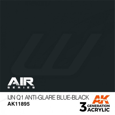 [FR] AK INTERACTIVE IJN Q1 Anti-Glare Blue-Black - AK11895