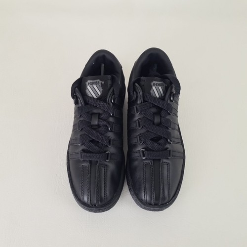 K-Swiss Little Kid's Classic 50144 Child's Shoes Athletic Sneakers Black Sz 1 - Picture 4 of 9