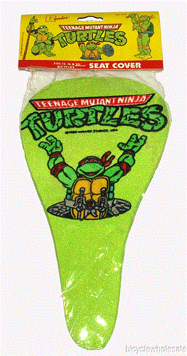 Ninja Turtle Green Bicycle Seat Cover New - Picture 1 of 1