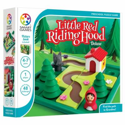 Smart Games Rotkäppchen Deluxe Vorschule Puzzlespiel - Finde Oma