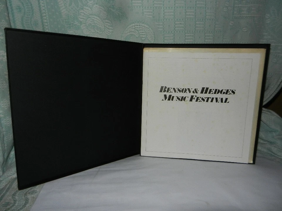 BENSON AND HEDGES MUSIC FESTIVAL 1977 Schubert & Britten - Photo 2/4