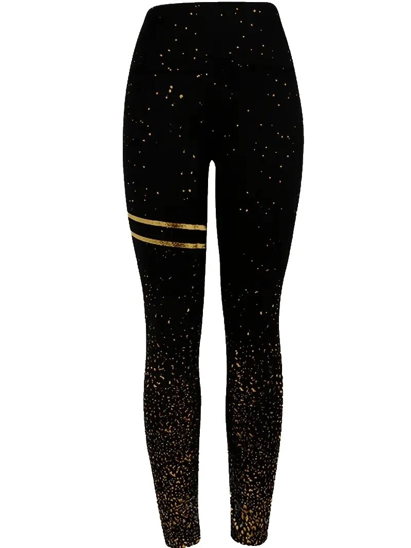 Leggings negro brillante para De mujer