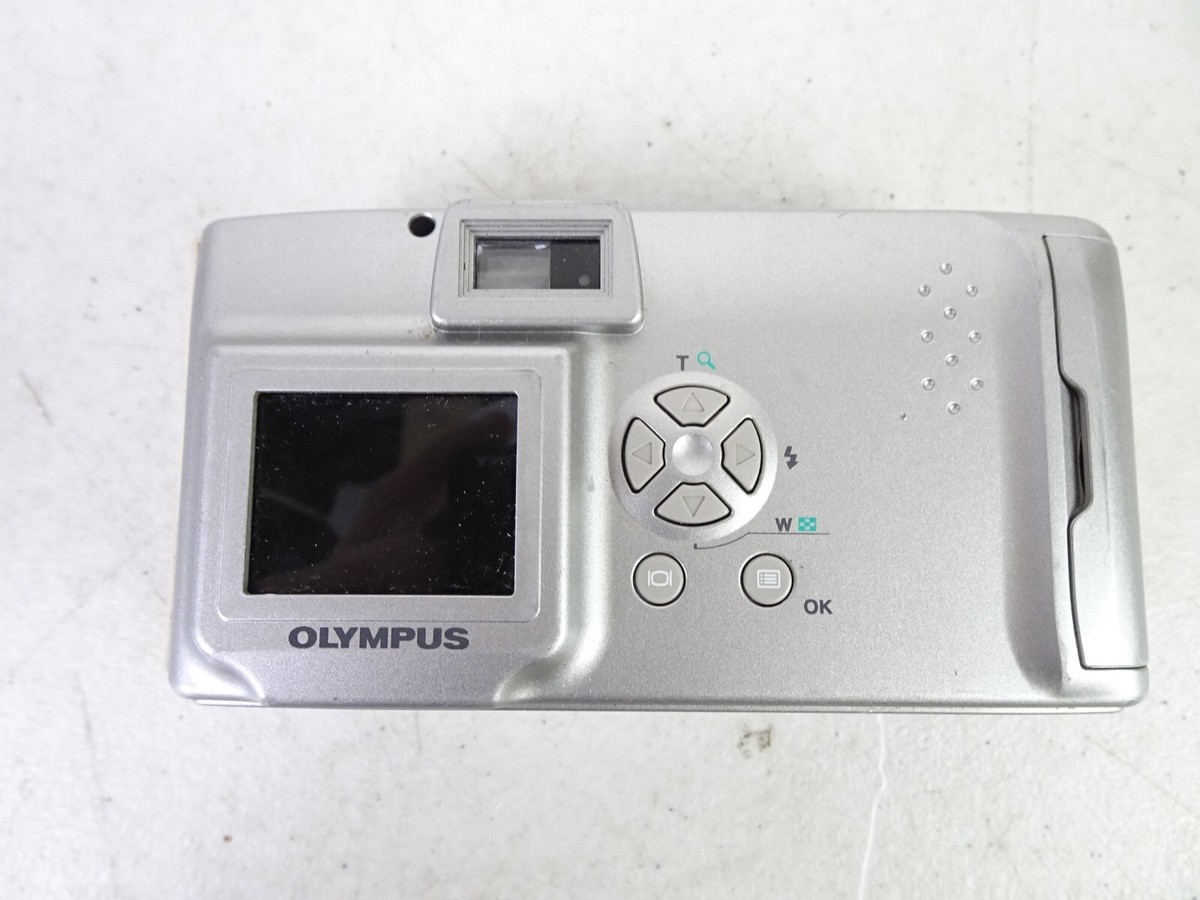 Olympus CAMEDIA D-370 1.3MP Digital Camera - Silver for sale