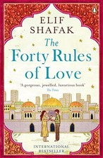 The Forty Rules of Love by  Elif Shafak Paperback New Book free shipping