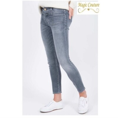 CLOSED Jeans PEDAL X Skinny Jeans in Hellgrau   