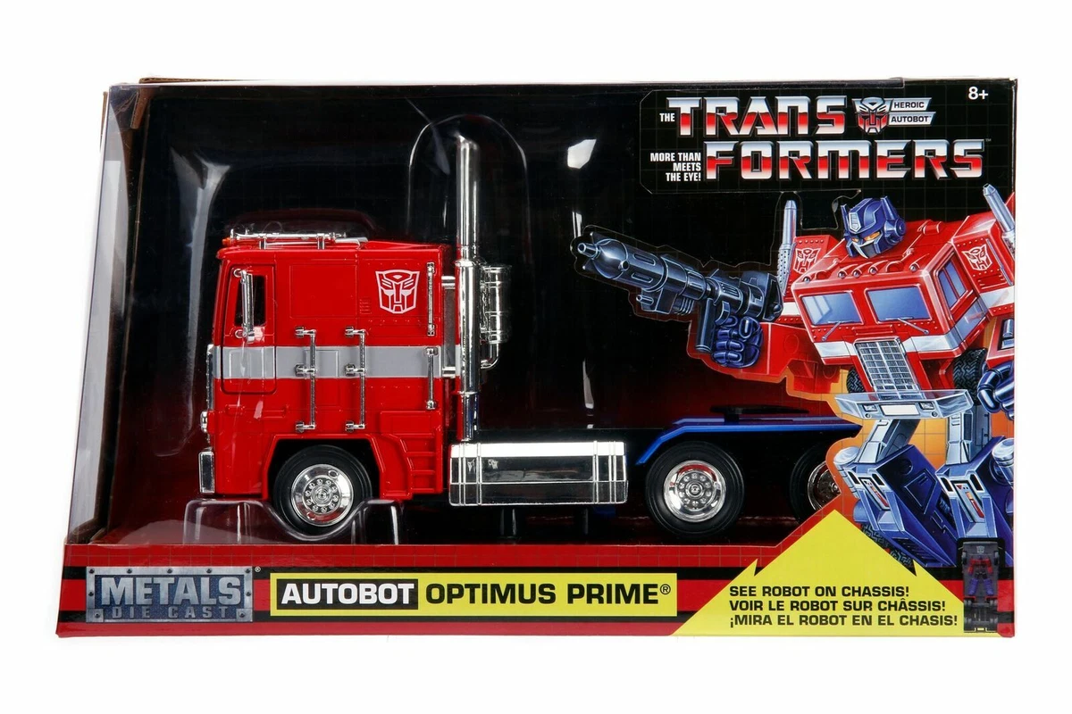 Trucks - JADA TOYS - 99524 - G1 Optimus Prime - Autobot COE Semi