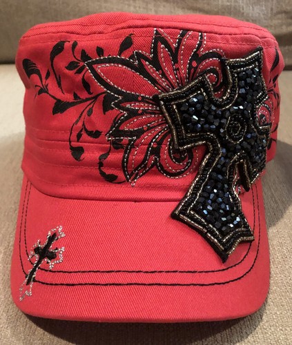 KBETHOS Cap Adult Red Black Silver 