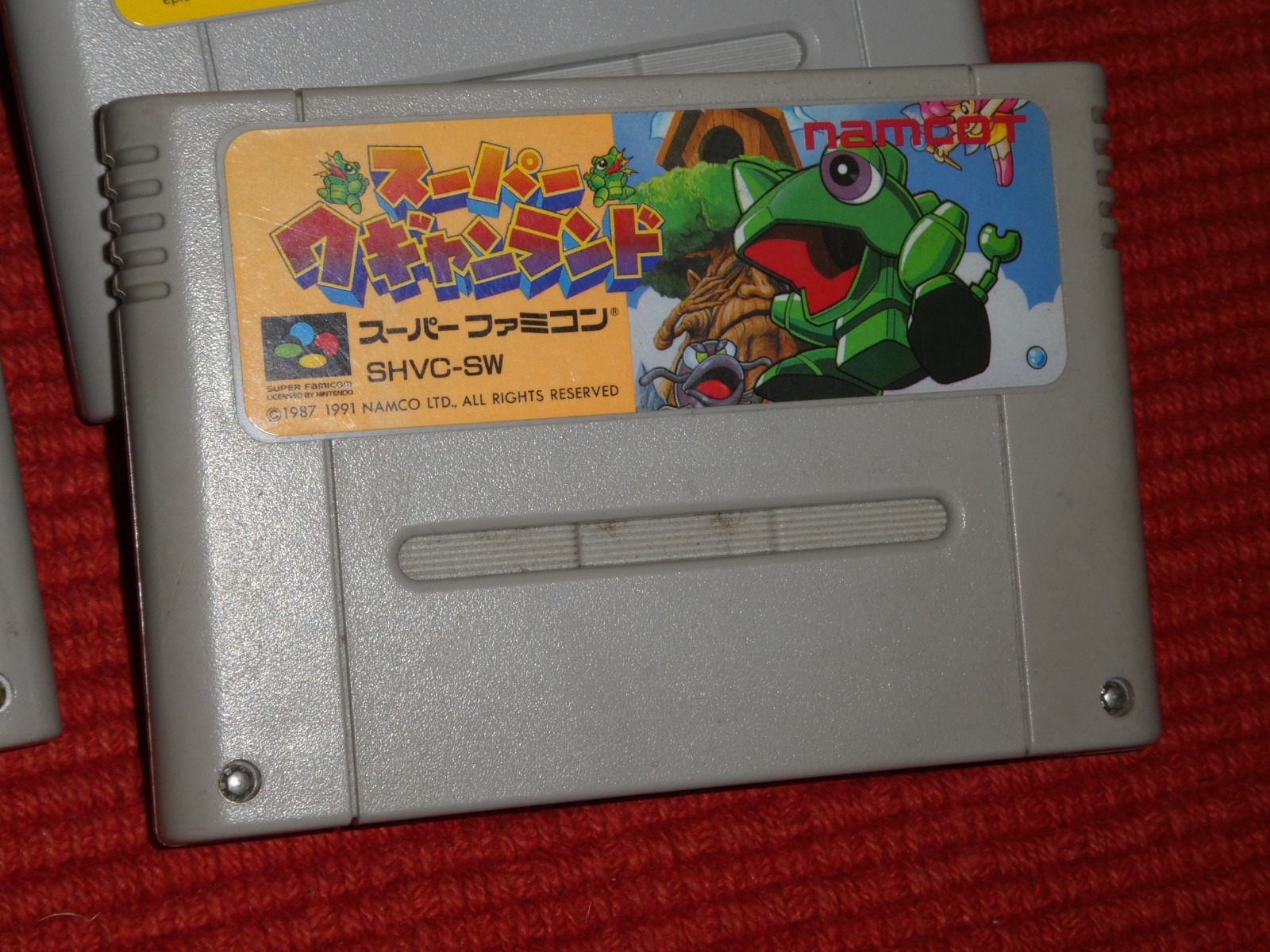 GAME/JEU SUPER FAMICOM NINTENDO NES JAPANESE Super Wagyan Land SHVC-SW JAPAN BE