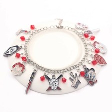 Horror movie charm bracelet freddy Krueger IT michael myers jason chucky colored