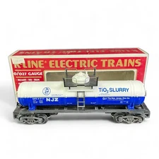 K-Line K-6341 NJZ ZINCE Classic Single Dome Tank Car O Gauge In Box