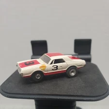 AURORA AFX TJET THUNDERJET WILD ONES #3 COUGAR #1416 HO SLOT CAR VERY NICE!