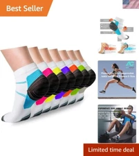 Performance Compression Socks for Active Support and Pain Relief - Unisex Design