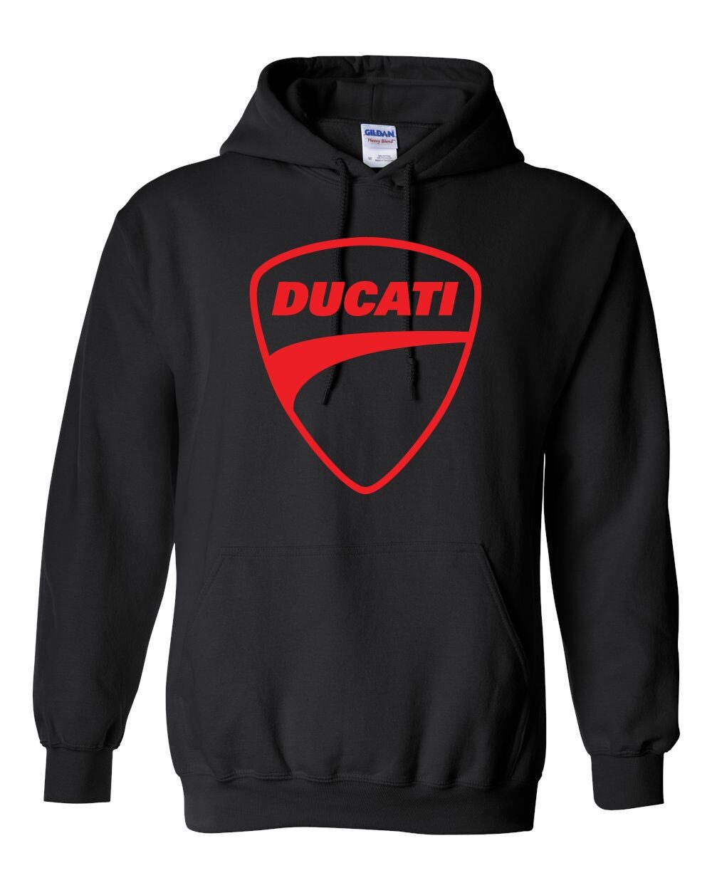 DUCATI HOODED SWEATSHIRT HOODIE MONSTER MOTORCYLE RACING S - 5XL RED OR  WHITE | eBay