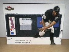 2004 Fleer Patchworks Licensed Apparel 02/10 Dontrelle Willis #LA-DW