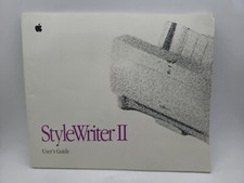 Vintage Apple Stylewriter II User's Guide 030-2637-B ST533B20