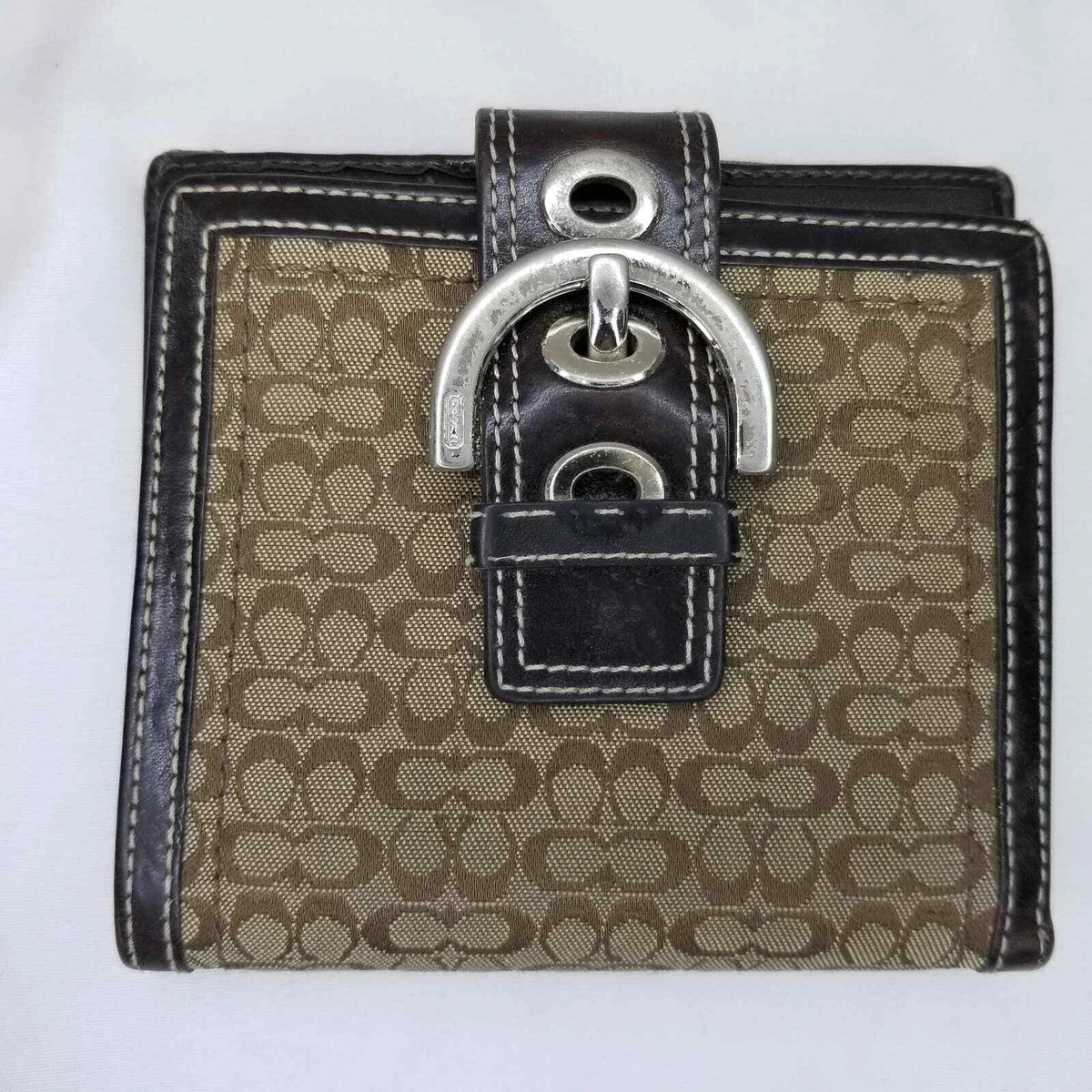 Coach small bifold wallet hot sale