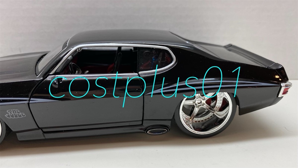 ミニカー jadatoys 1/24 COLLECTOR'S CLUB GTO 1971 Pontiac GTO Dark Blue Metallic 
