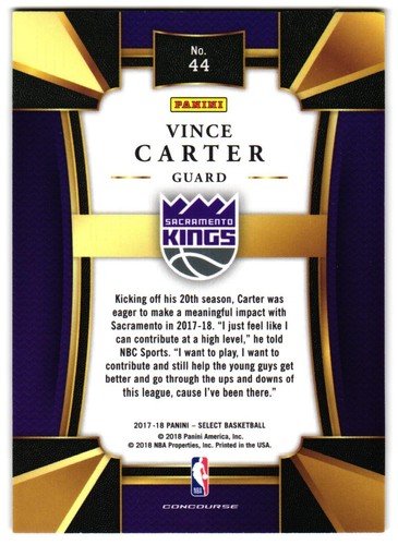 2017-18 NBA Panini Select Basketball Cards / You Pick / EX-MT - Picture 11 of 45