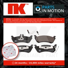 Brake Pads Set fits MERCEDES ML320 W163 3.2 Rear 98 to 00 NK 1634200520 Quality