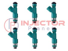 Set Of 6 Denso 0620 Fuel Injector Volvo 3.0l Si6 7g9n-ab Volvo S60 S80 V60 Oem