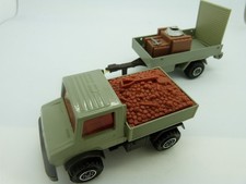 Matchbox SuperKings K32 Unimog & Farm Trailor loose