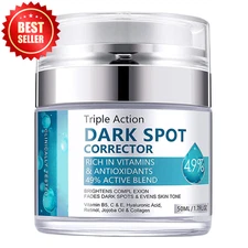 Dark Spot Remover Cream for Face Body Age Spots Melasma Freckles Women Men US