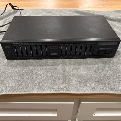 Vintage Kenwood GE-35 Graphic Equalizer Stereo Audio EQ Tested Working