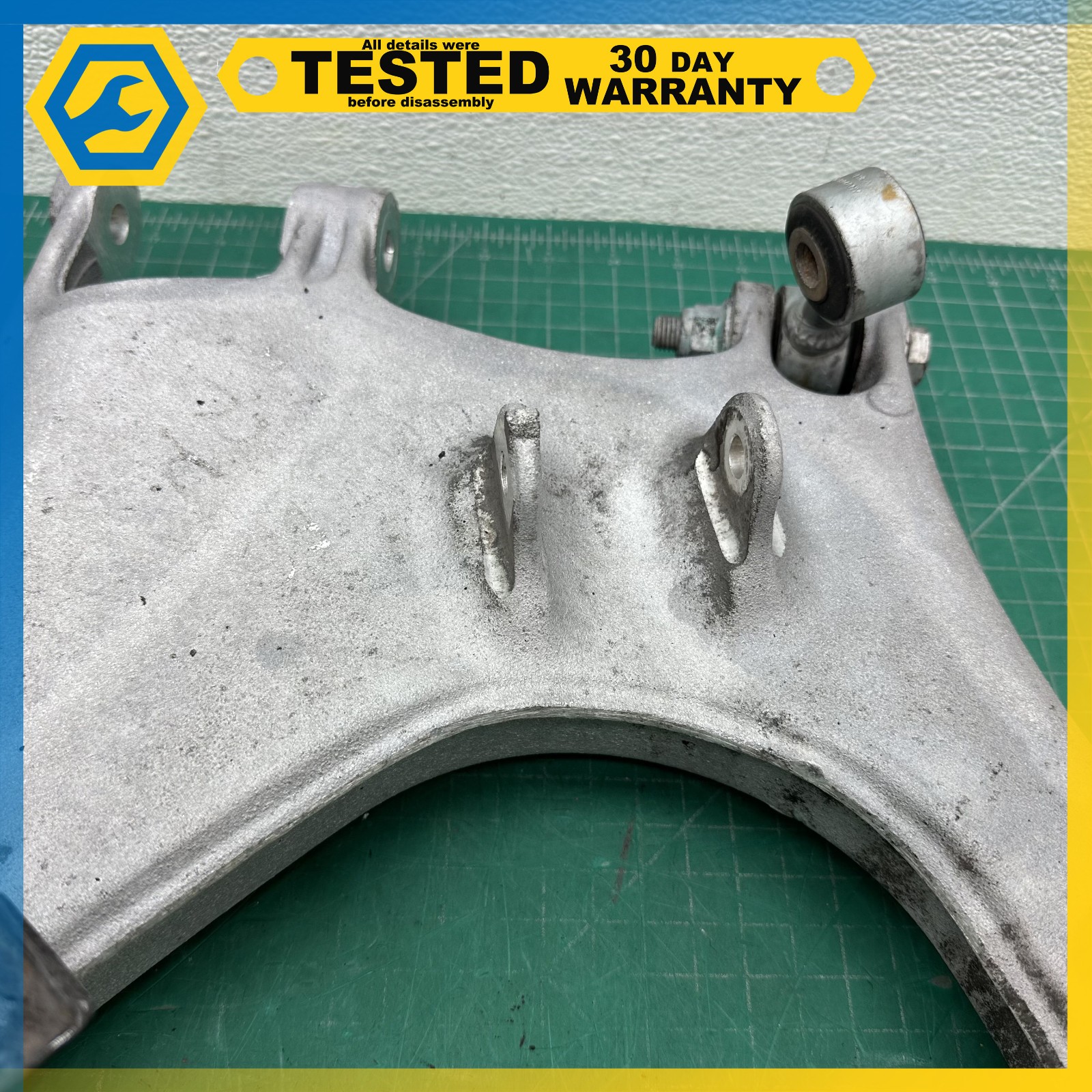 03-18 BENTLEY CONTINENTAL REAR RIGHT PASSENGER SIDE LOWER CONTROL ARM OEM