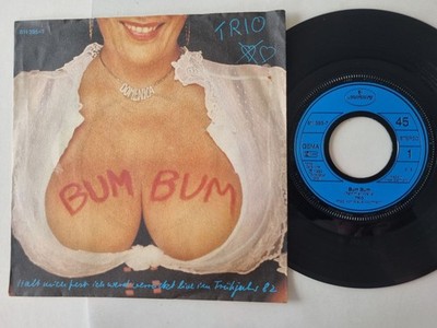 Trio/ Stephan Remmler - Bum Bum 7'' Vinyl Germany