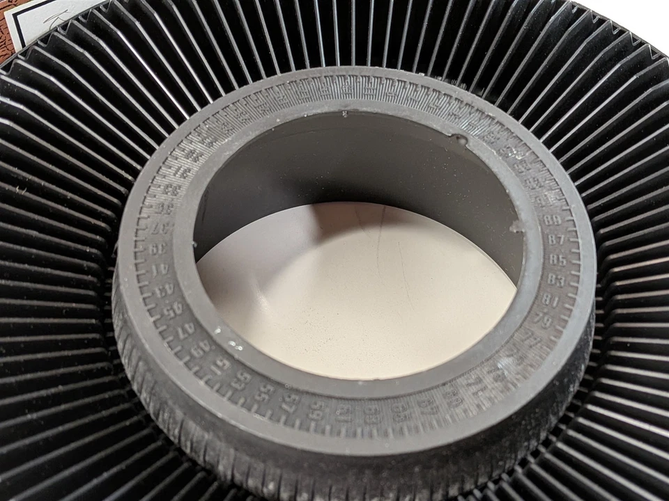 Lot of 5 Sawyer's GAF Sears S-100 Rotary Carousel Slide Trays 100 Capacity Trays - Image 4 of 4