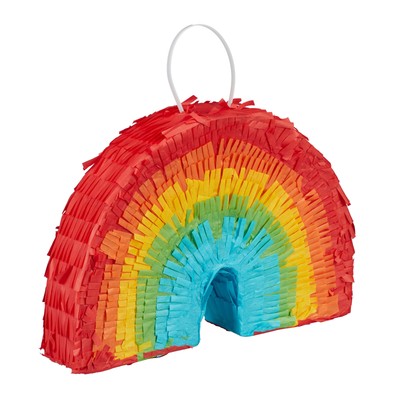 Pinata Partypiñata bunt 50 g Mini Piñata Regenbogen Piñata