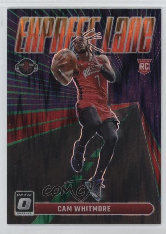 2023-24 Panini Donruss Optic Express Lane Green Shock Prizm Cam Whitmore #7 1k9t