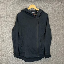 Nike Tech Fleece Asymmetrical Hoodie Jacket Black Women  S Size Extra Small