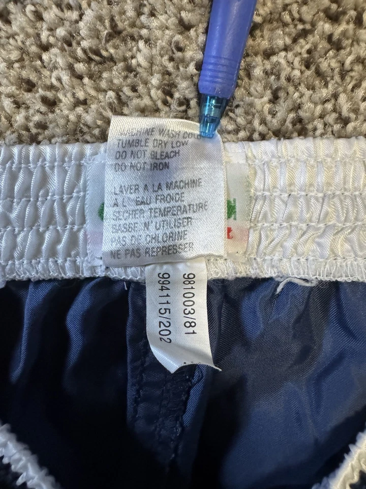 МУЖСКИЕ DIADORA нейлона футбольные шорты синий и белый размер XL - Изображение 3 из 4