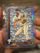 2025 Topps Series 2 Michael Mercado #582 (RC) Beach Umbrella 23/25 SSP Phillies