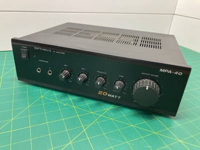 RadioShack MPA-40 20 Watt PA System Amplifier