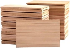 Bulk 50-Pack 5" X 7" Western Cedar Grilling Planks Perfect Quantity for Restaura