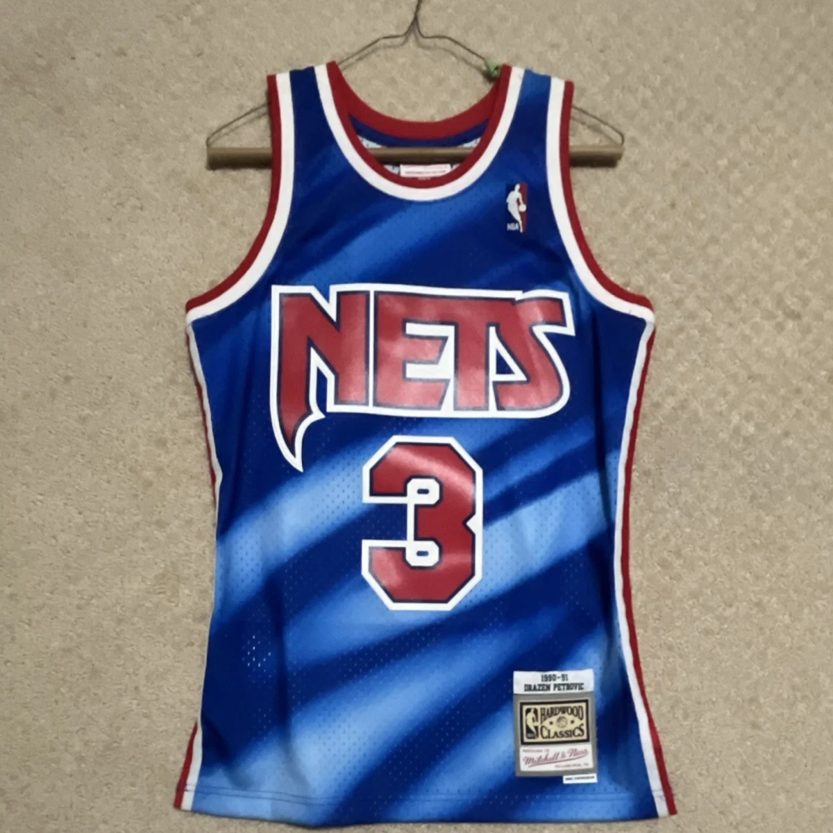 NBA swingman Dražen Petrović New Jersey Nets 1992-93